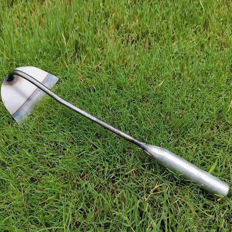FLYME Houe à Main Outils De Jardinage Accessoires De Désherbage à Main En Acier Inoxydable Tirer Houe 2 FLYME Houe à Main Outils De Jardinage Accessoires De Désherbage à Main En Acier Inoxydable Tirer Houe – Image 2