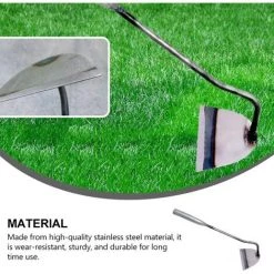 FLYME Houe à Main Outils De Jardinage Accessoires De Désherbage à Main En Acier Inoxydable Tirer Houe 7 FLYME Houe à Main Outils De Jardinage Accessoires De Désherbage à Main En Acier Inoxydable Tirer Houe -Outil pour désherber Soldes 56741546 3