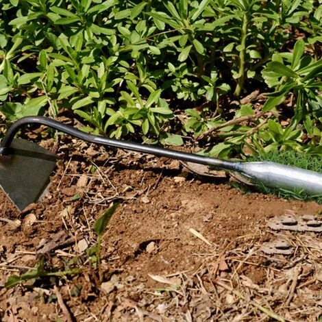 FLYME Houe à Main Outils De Jardinage Accessoires De Désherbage à Main En Acier Inoxydable Tirer Houe 4 FLYME Houe à Main Outils De Jardinage Accessoires De Désherbage à Main En Acier Inoxydable Tirer Houe – Image 4