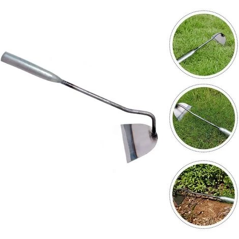 FLYME Houe à Main Outils De Jardinage Accessoires De Désherbage à Main En Acier Inoxydable Tirer Houe 5 FLYME Houe à Main Outils De Jardinage Accessoires De Désherbage à Main En Acier Inoxydable Tirer Houe – Image 5