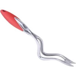 Ensoleillé Outils De Ramassage, 33" Pince Extension Pliable, Outil D'aide Handicapé En Aluminium Avec Pince Rotative En Caoutchouc, Extension à Bras Long Pour Ramasse-Déchets- Orange