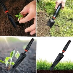 GRID COOL Extracteur Mauvaises Herbes Manuel, Outil Désherbage Acier Qualité, Outil Suppression Pissenlit, Pour Planter, Désherber -Outil pour désherber Soldes 58349128 5