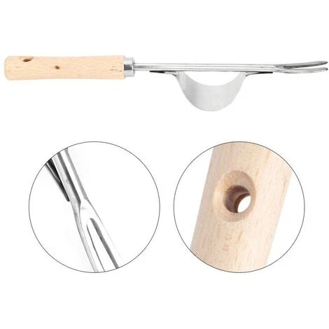 ENLENK Outil De Désherbage à La Main, Outil De Désherbage En Acier Inoxydable Portable Outil De Suppression De Désherbeur De Jardin Pour Outils De Bonsaï De Jardinage De Racines De Chardon 4 ENLENK Outil De Désherbage à La Main, Outil De Désherbage En Acier Inoxydable Portable Outil De Suppression De Désherbeur De Jardin Pour Outils De Bonsaï De Jardinage De Racines De Chardon – Image 4