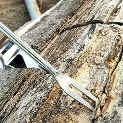 Fei Yu Désherbage Manuel En Acier Inoxydable Manuel En Bois Outil En Y Forme -Outil pour désherber Soldes 58847387 3