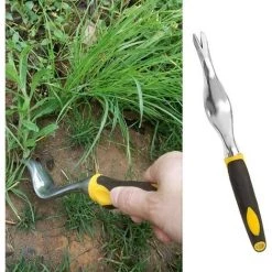 OUSUDELA Gardening Tools Kit For Outdoor Gardening Flower Pattern Weed Remover Yellow -Outil pour désherber Soldes 59003761 3