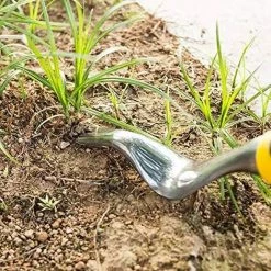 OUSUDELA Gardening Tools Kit For Outdoor Gardening Flower Pattern Weed Remover Yellow -Outil pour désherber Soldes 59003761 5