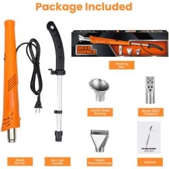JMAX Désherbeur Thermique électrique 2000w Avec 3 Buse -Outil pour désherber Soldes 59920364 3