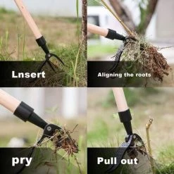 Yoouyida Désherbeur Manuel En Aluminium Résistant Aux Pliures, Pelle à Désherber Manuelle Sans Se Pencher Sur Le Désherbeur De Jardin, Cadeaux Pour Jardiniers Et Jardinières. -Outil pour désherber Soldes 60101146 3