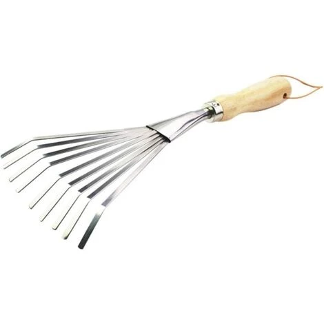 AOUGO Extracte Grass Rake Harrow ,Gardening Flower Shovel, Rake Weeding Gardening Loose Soil Lawn Seeds Bonsai Tools 1 AOUGO Extracte Grass Rake Harrow ,Gardening Flower Shovel, Rake Weeding Gardening Loose Soil Lawn Seeds Bonsai Tools