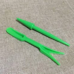 AOUGO Garden De Plastique 2Pcs Semis Dibber Hand Weeder Garden Weeding Tool Root Repoval Pour Économiser Des Efforts Pour Éliminer Les Pissenlits -Outil pour désherber Soldes 60282014 3