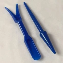 AOUGO Garden De Plastique 2Pcs Semis Dibber Hand Weeder Garden Weeding Tool Root Repoval Pour Économiser Des Efforts Pour Éliminer Les Pissenlits -Outil pour désherber Soldes 60282014 5