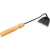 QERSTA Désherbage Faucille Manche En Bois Houe De Jardin Mini Outils De Jardinage Désherbage Plantation Jardin Accessoires,33cm