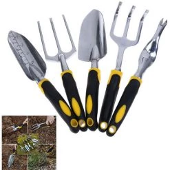 ILOVEMILAN Outil Manuel De Désherbage De Pissenlit Un Ensemble D'outils De Jardinage 5 Pièces