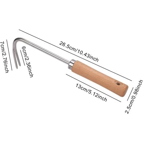IRISFR Désherbeur Manuel - Couteaux à Désherber En Forme De V Avec Poignée Pour Creuser En Profondeur,Nouvel Outil De Désherbage Manuel En Acier Inoxydable Pour Les Terres Agricoles De Pelouse De,une Pièce,Lilaris 2 IRISFR Désherbeur Manuel - Couteaux à Désherber En Forme De V Avec Poignée Pour Creuser En Profondeur,Nouvel Outil De Désherbage Manuel En Acier Inoxydable Pour Les Terres Agricoles De Pelouse De,une Pièce,Lilaris – Image 2