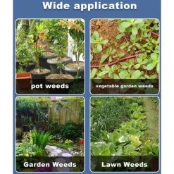 BENOBBY KIDS Désherbeur Manuel En Aluminium, Pelle De Désherbage Manuel, Désherbeur De Jardin Sans Courbure, Cadeau Pour Les Jardiniers Et Les Producteurs. -Outil pour désherber Soldes 60720658 3