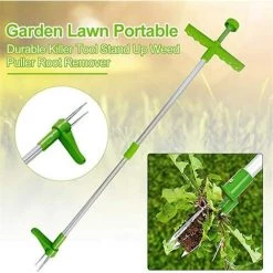 BENOBBY KIDS Outils De Jardin Désherbeur à Main, Outils De Désherbage à Long Manche Vertical De Jardin Et Outils De Désherbage Pour Enlever Les Racines -Outil pour désherber Soldes 60720850 3