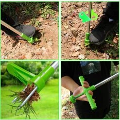 BENOBBY KIDS Outils De Jardin Désherbeur à Main, Outils De Désherbage à Long Manche Vertical De Jardin Et Outils De Désherbage Pour Enlever Les Racines -Outil pour désherber Soldes 60720850 4