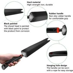 Cisea Désherbeur Manuel Outil, 2 Pièces Désherbeur à Main De Jardin Y-Shape Rapide Sans Effort Multifonctionnel Outil Gouge De Désherbage Avec Poignée En Antidérapant Pour Pelouse De Jardin -Outil pour désherber Soldes 60958455 5