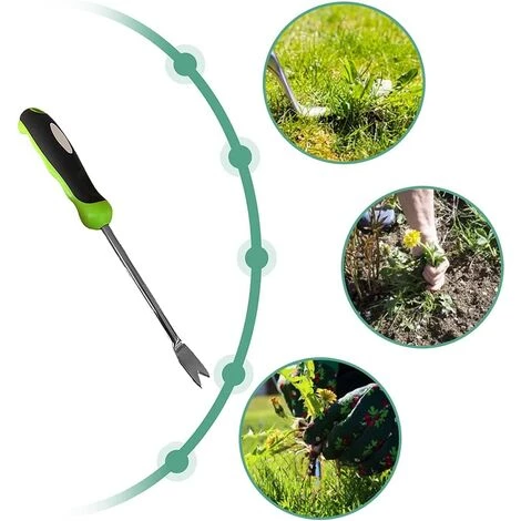 QERSTA Roexboz Désherbeur De Pissenlit Outil De Désherbage Manuel En Acier Inoxydable Outil De Jardinage 5 QERSTA Roexboz Désherbeur De Pissenlit Outil De Désherbage Manuel En Acier Inoxydable Outil De Jardinage – Image 5