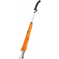 CLEGGFR Brûleur De Mauvaise Herbe Électrique, Désherbant Thermique 60/650℃ 2000W Avec Cordon 2 M, Fonction Thermoplastique/Allumer Charbon, Avec 3 Buses Pour Jardin/Barbecue/Bricolage, Orange,LO-Ron