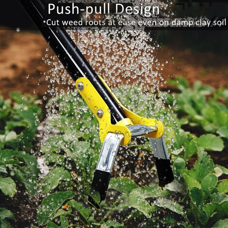 LIFCAUSAL Houe Outil De Jardin En Acier Inoxydable Anneau De Désherbage De Jardin Sol En Vrac Jardinage Longue Poignée Étrier De Boucle De Désherbage Réglable Robuste 2m 2 LIFCAUSAL Houe Outil De Jardin En Acier Inoxydable Anneau De Désherbage De Jardin Sol En Vrac Jardinage Longue Poignée Étrier De Boucle De Désherbage Réglable Robuste 2m – Image 2