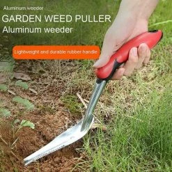 SINCèREETALI Weeding Weing The Root Thile Tool,DéSherbeur Outil De Jardinage Avec PoignéE CaoutchoutéE,Extracteur De Mauvaises Herbes Manuel Pelle De DéSherbage Pour Pelouse De Jardin -Outil pour désherber Soldes 63818042 5