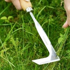 SINCèREETALI Désherbage En Acier Inoxydable Outil De Désherbage Manuel à Poignée Désherbeur Manuel Garden Outil Pour Le Désherbage Rapide Des Sols Et Des Jardins 1 Pièce -Outil pour désherber Soldes 63818587 4