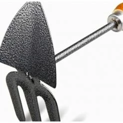 SINCèREETALI Rake Shovel Heavy Duty Metal Outdoor ,Ergonomic Wood Handle For Garden, Weeding Gardening Tools Gardening Tools -Outil pour désherber Soldes 63819688 3