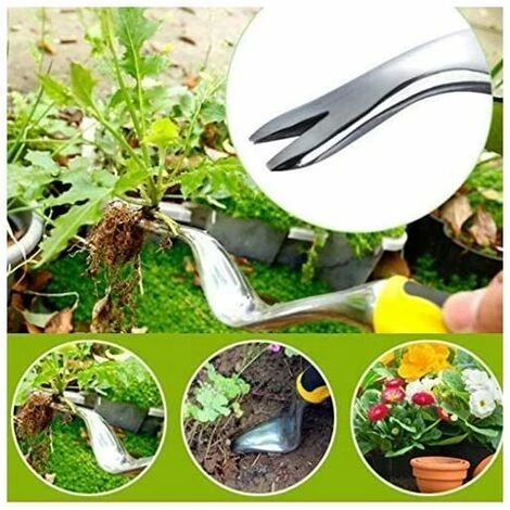 SINCèREETALI Désherbeur Manuel De Jardin - Indéformable - Extracteur De Mauvaises Herbes - Pissenlit - Extracteur Rapide Et économe En Main-d'œuvre Outil Pour Jardin, Pelouse, Cour 3 SINCèREETALI Désherbeur Manuel De Jardin - Indéformable - Extracteur De Mauvaises Herbes - Pissenlit - Extracteur Rapide Et économe En Main-d'œuvre Outil Pour Jardin, Pelouse, Cour – Image 3