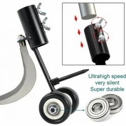 SINCèREETALI Outil De Désherbage 2 En 1 Avec Roues Pour Désherber, Outil De Désherbage Pour Jardin, Désherbage Sans Agenouiller Pour Nettoyer Entre Les Dalles, Pavés, Patios Et Pelouses -Outil pour désherber Soldes 63820856 3