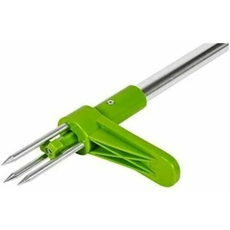 CLEGGFR Extracteur De Mauvaises Herbes, Tenir Debout Désherbeur Manuel Extracteur De Mauvaises Herbes Outil à Main En Acier Inoxydable Avec Haute Résistance 3 Griffes 5 CLEGGFR Extracteur De Mauvaises Herbes, Tenir Debout Désherbeur Manuel Extracteur De Mauvaises Herbes Outil à Main En Acier Inoxydable Avec Haute Résistance 3 Griffes – Image 5