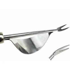 CLEGGFR Désherbeur Manuel En Acier Inoxydable Extracteur De Mauvaises Herbes Anti-pliage, Poignée En Bois Ergonomique Outil De Désherbage Antidérapant, Cadeau De Jardinage -Outil pour désherber Soldes 63822710 5