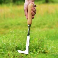 BARES Désherbage En Acier Inoxydable Outil De Désherbage Manuel à Poignée Désherbeur Manuel Garden Outil Pour Le Désherbage Rapide Des Sols Et Des Jardins 32cm De Long 1 Pièce -Outil pour désherber Soldes 63899408 3