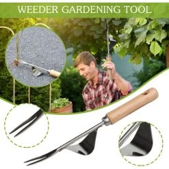 MALLOMNE Extracteur De Mauvaises Herbes Manuel M��nage Outil Agricole D��sherbage D��sherbage Desserrage