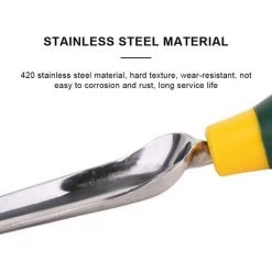 BF Outil De Désherbage Manuel En Acier Inoxydable Désherbage Bêche Jardinage Cour Pissenlit Décapant Pelle -Outil pour désherber Soldes 64356473 3