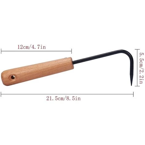 BF Grattoir De Mauvaises Herbes Avec Poignée Désherbeur De Machine De Désherbage Avec Arbre Pour Les Mauvaises Herbes De Cultivateur De Tranchée De Jardin Extérieur à La Maison 2 BF Grattoir De Mauvaises Herbes Avec Poignée Désherbeur De Machine De Désherbage Avec Arbre Pour Les Mauvaises Herbes De Cultivateur De Tranchée De Jardin Extérieur à La Maison – Image 2