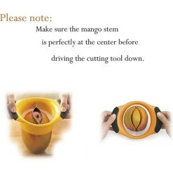 BF Trancheuse à Mangue, éplucheur Et Forme De Lame D'outil De Dénoyautage épluche Complètement Toutes Les Mangues, Poignée En Caoutchouc Antidérapante -Outil pour désherber Soldes 64387715 4