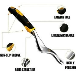 BF Désherbeur Manuel De Jardin Outils De Jardinage Désherbage Facile En Acier Inoxydable Poignée Confortable De Qualité Supérieure Greffe De Jardin De Pelouse -Outil pour désherber Soldes 64387798 3