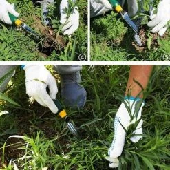 BF Outil De Désherbage Manuel En Acier Inoxydable Désherbage Bêche Jardinage Cour Pissenlit Décapant Pelle -Outil pour désherber Soldes 64387919 5