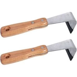 BF Outils De Désherbage Grattoir à écorce De Jardin Outils De Jardinage Autre Outil De Jardinage Manuelsilver-2pcs