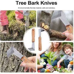 BF Outils De Désherbage Grattoir à écorce De Jardin Outils De Jardinage Autre Outil De Jardinage Manuelsilver-2pcs -Outil pour désherber Soldes 64397168 4