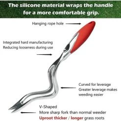 LTS FAFA Outil D'extracteur à Main Désherbeur Pour L'entretien Du Jardin Pour Enlever Les Pissenlits, Les Chardons Et Les Mauvaises Herbes 8 LTS FAFA Outil D'extracteur à Main Désherbeur Pour L'entretien Du Jardin Pour Enlever Les Pissenlits, Les Chardons Et Les Mauvaises Herbes -Outil pour désherber Soldes 64495463 4