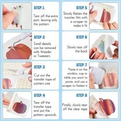 MONLY Honoson 6 Pièces Set D’Outil De Désherbage En Vinyle Outils De Désherbage En Vinyle Artisanat En Acier Inoxydable Et Bandes De Transfert Rubans De Transfert En Vinyle Pour Grille D'Alignement 9 MONLY Honoson 6 Pièces Set D’Outil De Désherbage En Vinyle Outils De Désherbage En Vinyle Artisanat En Acier Inoxydable Et Bandes De Transfert Rubans De Transfert En Vinyle Pour Grille D'Alignement -Outil pour désherber Soldes 64578942 5