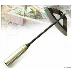 Dontodent Houe De Jardin Houe Creuse Tout En Acier Trempé Avec Manche Long, Outil De Désherbage De Jardin, Ameublissement Du Sol, Outil De Jardin Houe (S)
