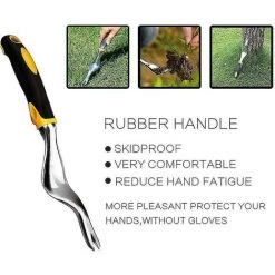 LTS FAFA Outil De Désherbage Ergonomique En Alliage D'aluminium Pour Enlever Les Pissenlits, Les Chardons Et Les Mauvaises Herbes -Outil pour désherber Soldes 64771767 4