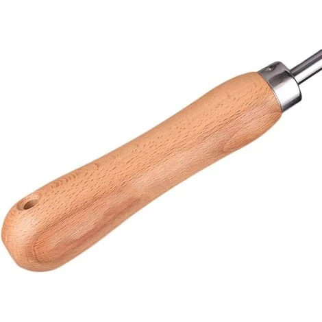 LLOVE Couteau De Désherbage Multifonction, Faucille De Désherbage Avec Manche En Bois En Acier Inoxydable, Pelle De Jardinage Manuelle, Robuste, Antidérapante, Pour Semer Et Désherber 5 LLOVE Couteau De Désherbage Multifonction, Faucille De Désherbage Avec Manche En Bois En Acier Inoxydable, Pelle De Jardinage Manuelle, Robuste, Antidérapante, Pour Semer Et Désherber – Image 5