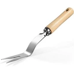 BAICCCF Autre Outil De Jardinage Manuel Désherbeur à Main Manuel - Forme En V Profond Pour L'élimination Des Racines, Outil De Désherbage En Acier Inoxydable Résistant à La Flexion - Élimination Super Facile Des Mauvaises Herbes Et Creusement Plus Profond - Extra