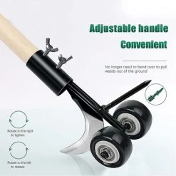 BDD Outil De Désherbage à La Main, Machine De Désherbage à La Main Avec Crochet De Désherbage à Roues -Outil pour désherber Soldes 65375797 4
