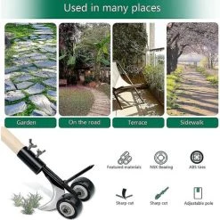 BDD Outil De Désherbage à La Main, Machine De Désherbage à La Main Avec Crochet De Désherbage à Roues -Outil pour désherber Soldes 65375797 5