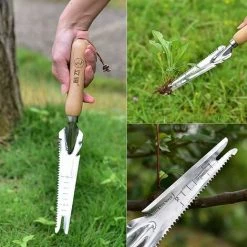 BDD Outil De Désherbage Manuel Désherbeur À Main En Acier Inoxydable Avec Mesure Outil De Désherbage Manuel à Poignée Pour Pelouse Creuser Transplanter Désherber Gazon -Outil pour désherber Soldes 65377258 5